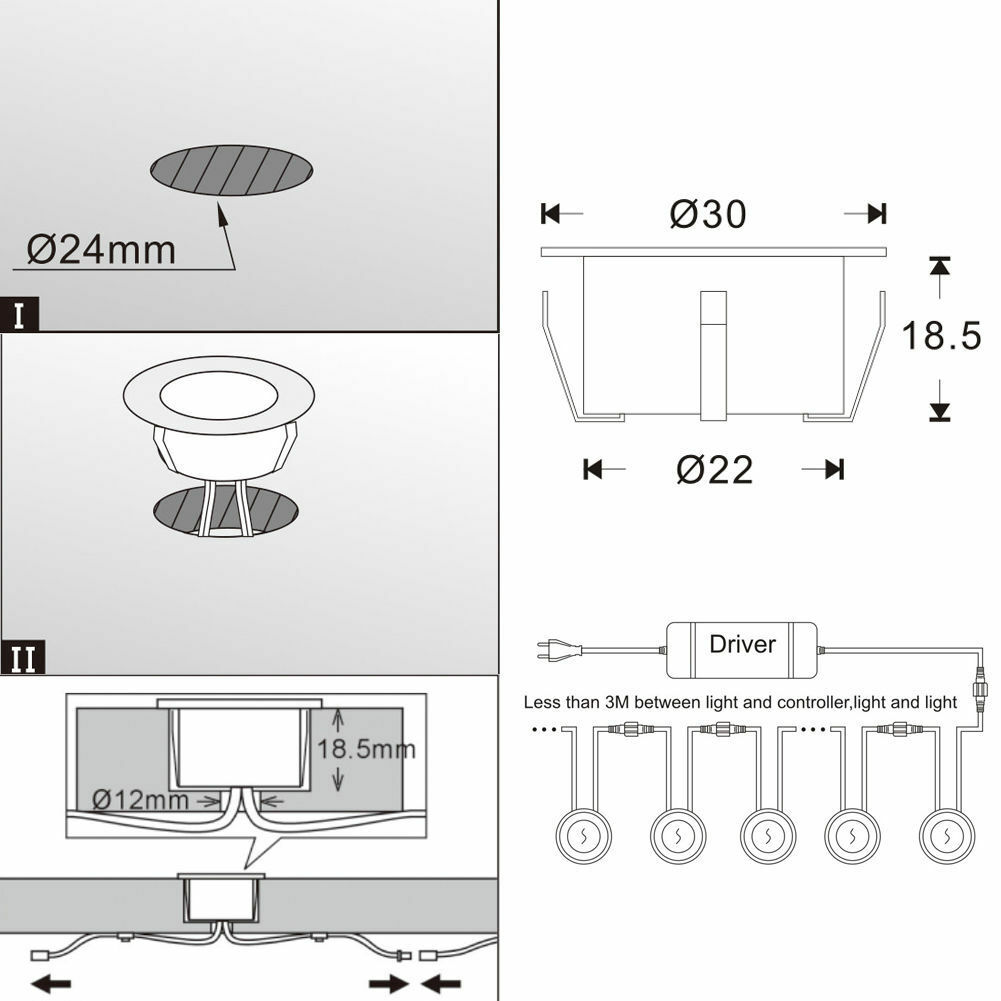 luces LED exterior